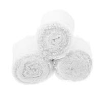 SEWACC 3 Rollos Cintas para Boda con Bordes Deshilachados de Cintas Decorativas para Regalos y Envolturas para Decoración DIY y Arreglos