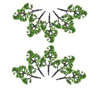 SEWACC 30 Piezas De Árboles Falsos Modelo De Casa De Muñecas Árbol En Miniatura Hecho A Mano Paisaje Artificial En Miniatura Mini Árboles De Madera Árbol Bonsái Falso Modelo De