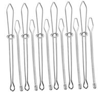 SEWACC 30 piezas Enhebradores con Cuerda Elástica Herramienta Metálica para Costura Doméstica Guía de Hilo Segura y Fácil de Usar para Manualidades y Máquinas de Coser