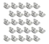 SEWACC 300 Moldes Redondos de Aluminio para Tartaletas de Huevo Vasos Desechables para Hornear Cupcakes y Magdalenas Utensilios para Pasteles Tamaño Estándar para Cocina y Repostería