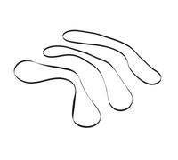 SEWACC 3piezas Correa De Goma Para Tocadiscos Unidades Para Cinturón De Grabadora De Vinilo Uso Tocadores De Música