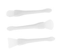 SEWACC 3piezas Espátula De Silicona Para Quitar Cera Aplicador De Mascarilla Facial Espátulas Multiusos Limpiador Portátil Para Cera De Sellado Raspador De Silicona Práctico Para Uso Cuen