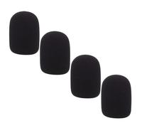 SEWACC 4 Fundas de Esponja y Mano Protección Antiviento para Micrófono y Reducción de Ruido, Compatibles Micrófonos de Auriculares para Grabaciones y Podcasts