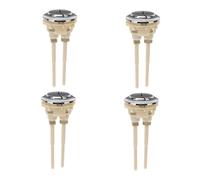 SEWACC 4 piezas Botón de Inodoro Doble Pulsador Reemplazo de Cisterna Superficie Electropulida para Tanque de Agua de Diseño Ecológico y Instalación Color Aleatorio Color Aleatorio