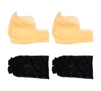 SEWACC 4 Piezas Gorra Calva de Látex Elástica para Cosplay y Disfraces, Accesorio para Adultos, Ajustable a Varias Tallas, Adecuado para Películas y Fiestas Temáticas