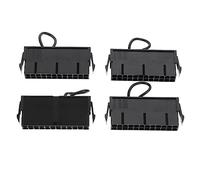 SEWACC 4 Piezas Kit Puente ATX para Fuente Alimentación Accesorio Duradero Compatible con Conector Herramienta Práctica para Encender sin Placa Base