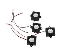 SEWACC 4 Piezas Mini Altavoces Portátiles para Ordenador de Escritorio con Conectores para Audio Casa Sonido Amplificado y Cable de Altavoz