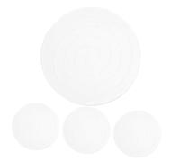 SEWACC 4 Piezas Protectores para Patas de Muebles Transparentes de Silicona Antideslizantes Resistentes al Desgaste Adhesivos Redondos Unidades para Sillas Mesas y Sofás Amortiguadores