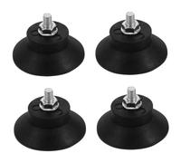 SEWACC 4piezas Almohadillas Antivibración De Goma Aisladores De Vibración Equipo Industrial Muebles Almohadillas Amortiguadoras De Vibración para Compresor De Aire