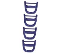 SEWACC 4piezas De Camping Asas Plegables Manija Reemplazable para Carrito Accesorios De Pushing Handle para Jardín y Actividades