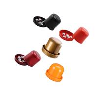 SEWACC 5 Juegos Cubilete con Dados de Abs Resistente a Golpes con Base y 5 Dados para Juegos de Fiesta Familiares y Reuniones Sociales Divertidas