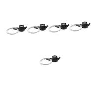 SEWACC 5 Piezas Reparación De Relojes Lupa con Luz Lupa Auriculares para El Trabajo Anteojos para Trabajo De Cerca Lupa Práctica Lupa De Diadema con Led Black Metal