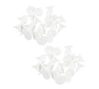 SEWACC 50 Piezas Cerámicos Clavos Altos para Horno de Alfarería Resistente Altas Temperaturas Soportes Refractarios Reutilizables para Herramientas de Cerámica DIY