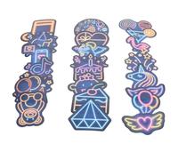 SEWACC 50 Piezas Pegatinas Neon Decorativas para Laptop Maleta Skateboard Motocicleta Stickers para Adultos Diseño Estético Durable y Seguro