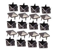SEWACC 500 piezas Tachuelas Cuadradas de Cuatro Puntas para Ropa Zapatos Bolsos DIY Accesorios Decorativos de Metal Seguros y Versátiles