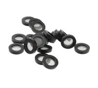 SEWACC 50Piezas Junta de Filtro de Silicona para Ducha y Grifos Paquete de Junta de Lavadora de Manguera Filtro Antical para Agua Instalación y Reemplazo Compatible