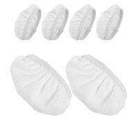 SEWACC 6 Almohadillas Reutilizables para Limpiador de Vapor Paños de Microfibra Absorbentes y Lavables Kit de Accesorios para Limpiadora a Vapor Compatibles con Suelo Adecuado para