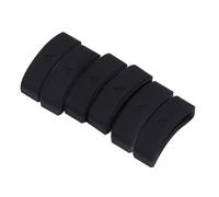 SEWACC 6 piezas Anillos Retenedores de Silicona para Correa Reloj Compatible con Garmin Accesorios Flexibles y Duraderos para Pulseras Inteligentes