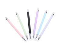 SEWACC 6 piezas Lápices Reutilizables sin Afilar Lápices Macaron para Estudiantes y Artistas con Borrador para Escritura y Dibujo