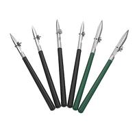 SEWACC 6 Piezas pluma de herramienta de pico de pato caligrafía de la pluma gobernante pluma cruzada técnico pluma de escribir Bolígrafo de tinta dibujar bolígrafos rectos papeleria artes