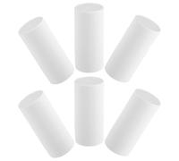 SEWACC 6 Tubos Vacíos para Desodorante Barra 15 Ml Envases Plásticos Reutilizables con Dosificación Rotatoria Relleno Inferior Aptos para Bálsamo Colorete y Viajes