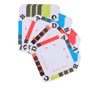 SEWACC 60 piezas Tarjetas Cuadradas para Tejer Cartulina Resistente para Manualidades DIY Tablero de Portátil y Duradero para Reemplazo y Prolongado