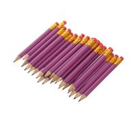 SEWACC 72 Piezas lapiz corto dibujar escuela lápices para preescolares lapices Lápices mini de de escritura lápiz de trabajo Madera