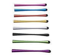 SEWACC 8 Piezas Aguja Teléfono Stylus Bien Elegante Pantalla Táctil Dibujo Escribir Delgado Lápiz Óptico para Lápices Ópticos Bolígrafos Stylus Antideslizantes Lápiz Táctil Metal