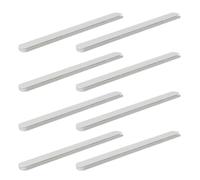SEWACC 8 Piezas Correderas para Cajones de Armario Blanco Estructura de Rodamiento de Bolas y Diseño Antirruido para Uso en Cajones y Contenedores