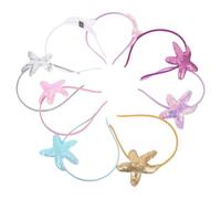 SEWACC 8 Piezas de Diademas de Figura Marina y Accesorios para Pelo de Niña, Decorativas y Creativas, Hechas de Resina y Plástico, para Fiestas y Uso Diario
