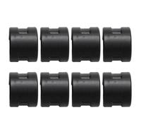 SEWACC 8 Piezas Protector de Cadena de Bicicleta de Goma Negro | Cubierta Práctica y Ligera, Antiimpacto para Vaina y Horquilla Trasera, 2 Cajas por Paquete