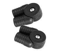 SEWACC Accesorios para Sillones Reclinables, Conector de Tubo Plástico Resistente Función Plegable para Fácil Transporte, Adaptador para Muebles de Jardín y Sillas Plegables