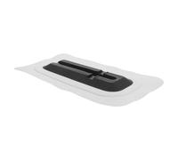 SEWACC Adaptador de quilla para Tabla de Paddle Surf, Base de Caja de Aletas de 9 Pulgadas, PVC Blanco, para Surfboard y Caja de quillas, protección de Tabla y reparación