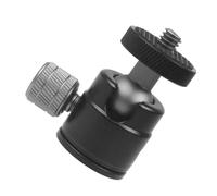 SEWACC Adaptador de Trípode Bola Mini de Aluminio Rotación con Tornillo Compatible Cámara y Proyector Soporte Portátil Resistente