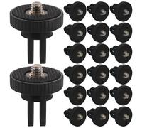 SEWACC Adaptador de trípode para cámara (25 Unidades): Tornillos conversores roscados para Montaje en cámara, Ideal para Grabar en Estudio de Vlogs, Fiestas navideñas y Accesorios metálicos