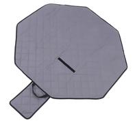 SEWACC Alfombrilla para Parque de Mascotas Octogonal Plegable Resistente al Agua y Fácil de Limpiar Cama Reutilizable para Perros y Gatos Base Compacta para Jaulas y Viajes