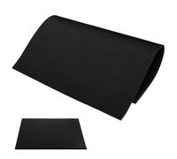 SEWACC Almohadilla para Espuma Gruesa Negra, Resistente al Desgaste y Absorbente de Impactos, Adecuado para Nivelar y Proteger el Fondo del Tanque para Acuario el Fondo del Tanque