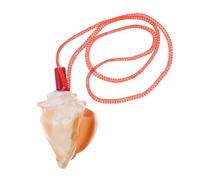 SEWACC Artesanía De Caracolas Silbato Decoración Costera Estilo Boho Adorno Colgante Conchas Marinas Para Dormitorio Fiesta De Verano Playa
