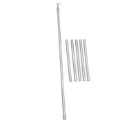 SEWACC Barra Telescópica de Acero Inoxidable 32 M para Abrir Persianas de Techo Alto Gancho Extensible Varilla para Persiana de Ventana Poste Ajustable para Cortinas y Estores Uso en