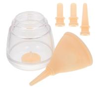 SEWACC Biberón para Cachorros y Gatitos Recién Nacidos, Recipiente para Leche de Cachorro, Botella Pequeña de Alimentación para Mascotas Pequeñas, Material Seguro, Color Amarillo, Fácil