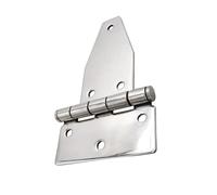 SEWACC Bisagra Fácil Instalación de Acero Inoxidable Tipo T y Diseño de Apariencia Hermosa en Color Plata para Equipo de Automatización Industrial