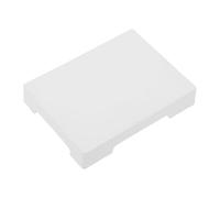 SEWACC Bloque de Soldadura Ignífugo de Cuarzo Blanco para Joyería, Resistente Deformación Alta Disipación de Calor, Adecuado para Fabricación y Reparación de Joyas