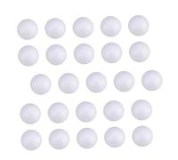 SEWACC Bolas De Poliestireno Sólidas De 2,5 Cm Blancas Para Manualidades Diy, 240 Piezas, Ideales Para Decoración Navideña y Bodas, Material Artesanal Versátil Para Proyectos Creativos