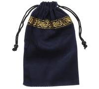 SEWACC Bolsa De Cartas De Tarot Pequeña De Terciopelo 6.88X4.33 Pulgadas con Cordón para Almacenamiento Seguro De Accesorios De Tarot Y Joyería