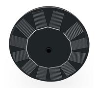 SEWACC Bomba de Agua para Fuente Solar Flotante Pequeña 13 Cm, Fuente de Jardín Exterior Energía Solar, Bomba Automática para Estanques, Baño de Pájaros y Decoración al Aire Libre