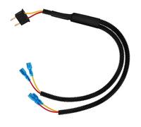 SEWACC Cable Divisor de Bocina para Coche 63 MM Núcleo de Cobre de Cableado 1 a 2 para Extensión y Conexión Segura Sistemas de Bocina Kit de Cables Adaptadores para Vehículo