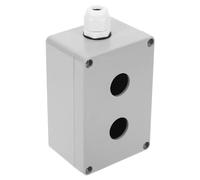 SEWACC Caja de Interruptor de Botón Pulsador Protección Ip65 de Aluminio Fácil de Operar y Resistente para Proyectos Eléctricos y Entornos Industriales