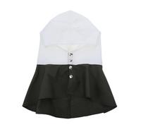 SEWACC Capucha Protectora Ajustable para Soldadura en Lona Transpirable Bicolor Cubierta de Cuello y Hombros contra Polvo y Chispas para Cascos de Seguridad Uso Industrial y Personal