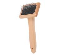 SEWACC Cardador de Lana de Madera Cepillo Manual para Fieltro con Aguja Herramienta para Proyectos de Manualidades y Cuidado de Mascotas Construcción Duradera y Rápida
