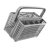 SEWACC Cesta para Cubiertos de Lavavajillas de Resistente con Compartimento y de Transporte para Almacenamiento de Utensilios de Cocina Cucharas Tenedores y Palillos Compatible con